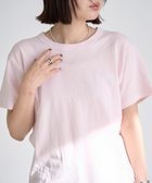【コーエン/COEN】の【Feel Soft / フィールソフト】接結 半袖Tシャツ(Youtube紹介アイテム) 大人の最旬トレンドファッション＆コーディネート founy(ファウニー) ファッション Fashion レディースファッション Fashion for Women トップス・カットソー Cut & Sew Tops シャツ・ブラウス・オフィスカジュアル Elegant Blouses & Button-Ups ロングTシャツ・Tシャツ Longline T-Shirts & Tees カットソー Cut and Sewn Top コンパクト Compact, Small Size シンプル Simple, Minimal スウェット / スエット Sweatshirt, Sweatwear スリーブ Sleeve, Long Sleeve / Short Sleeve トレンド Trend, Trending Now トレーナー Sweatshirt, Trainer ビスチェ Bustier, Corset Top プリント Print, Printed Pattern ベーシック Basic, Essential ボトム Bottoms, Lower Wear 半袖 Short Sleeve, Half Sleeve リラックス Relax, Relaxed Fit ロング Long, Long-Length 2026年 2026 2026春夏・S/S Spring/Summer 2026 SS26 thumbnail LT.PINK|ID: prp329100004982390 ipo3291000000037326419