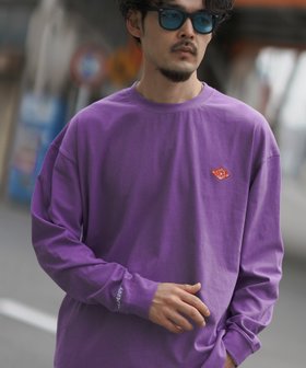 【インプローブス/improves】のGERRY ジェリー 別注 ワッペン 刺しゅう 長袖Tシャツ 大人の最旬トレンドファッション＆コーディネート founy(ファウニー) ファッション Fashion レディースファッション Fashion for Women トップス・カットソー Cut & Sew Tops シャツ・ブラウス・オフィスカジュアル Elegant Blouses & Button-Ups ロングTシャツ・Tシャツ Longline T-Shirts & Tees アウトドア Outdoor Clothing アメリカン American Style カーゴパンツ Cargo Pants, Utility Pants ショーツ Shorts, Short Pants デニム Denim, Jeans Material トレンド Trend, Trending Now 定番 Standard, Basic Item 長袖 Long Sleeve, Full Sleeve パープル Purple, Violet 別注 Limited Edition, Custom Order ワイド Wide, Wide Fit ワンポイント One Point, Statement Accent おすすめ Recommended / Our Picks |ID:prp329100004982393