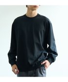 【コーエン/COEN】のクリーンプラスリブロングスリーブTシャツ【抗菌防臭,防汚(食品汚れ),UVカット 】 大人の最旬トレンドファッション＆コーディネート founy(ファウニー) ファッション Fashion レディースファッション Fashion for Women トップス・カットソー Cut & Sew Tops シャツ・ブラウス・オフィスカジュアル Elegant Blouses & Button-Ups ロングTシャツ・Tシャツ Longline T-Shirts & Tees アウトドア Outdoor Clothing 抗菌 Antibacterial, Bacteria-Resistant シンプル Simple, Minimal パターン Pattern, Design Print おすすめ Recommended / Our Picks thumbnail BLACK|ID: prp329100004982397 ipo3291000000037326466