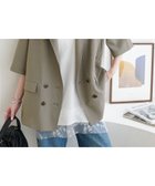 【ディスコート/Discoat】のライトテックリネン半袖シャツジャケット 大人の最旬トレンドファッション＆コーディネート founy(ファウニー) ファッション Fashion レディースファッション Fashion for Women アウター Coat / Outerwear Collection レディースジャケット・軽アウター Jackets インナー Innerwear キャミソール Camisole, Spaghetti Strap Top 吸水 Absorbent, Quick-Dry 軽量 Lightweight, Ultra Light シンプル Simple, Minimal ジャケット Jacket, Outerwear セットアップ Set-Up, Coordinated Outfit とろみ Fluid, Flowy Fabric タンク Tank Top, Sleeveless Top デニム Denim, Jeans Material プリント Print, Printed Pattern 半袖 Short Sleeve, Half Sleeve リネン Linen, Linen Fabric おすすめ Recommended / Our Picks 夏 Summer ビジネス 仕事 通勤 Business / Work / Commuting thumbnail グレージュ|ID: prp329100004982398 ipo3291000000037326478