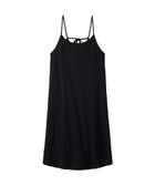 【ミルクフェド/MILKFED.】のBICOLOR BACK RIBBON CAMISOLE DRESS 大人の最旬トレンドファッション＆コーディネート founy(ファウニー) ファッション Fashion レディースファッション Fashion for Women ワンピース Dresses フォーマル・パーティードレス・結婚式用ドレス Elegant & Casual Dresses ポケット Pocket, Pocket Detail ラップ Wrap, Wrap Design リボン Ribbon, Bow 夏 Summer thumbnail BLACK|ID: prp329100004982403 ipo3291000000037326500