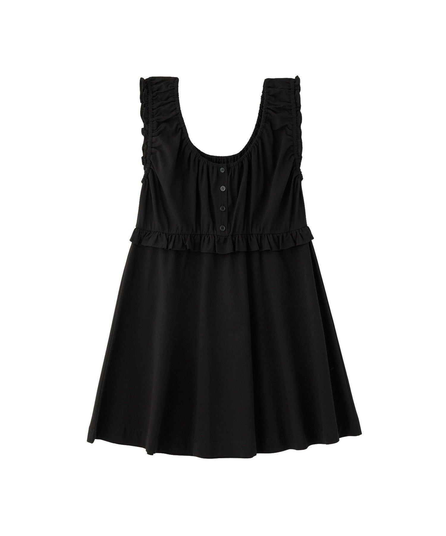 【ミルクフェド/MILKFED.】のRUFFLE GATHERED DRESS 大人の最旬トレンドファッション＆コーディネート founy(ファウニー) 　ファッション　Fashion　レディースファッション　Fashion for Women　ワンピース　Dresses　フォーマル・パーティードレス・結婚式用ドレス　Elegant & Casual Dresses　ガーリー　Girly, Feminine Style　ギャザー　Gathered, Ruffled　セットアップ　Set-Up, Coordinated Outfit　チュニック　Tunic, Long Top　ドレス　Dress, One-Piece　フリル　Frill, Ruffle　おすすめ　Recommended / Our Picks　 other-1|ID: prp329100004982404 ipo3291000000037326503