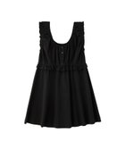 【ミルクフェド/MILKFED.】のRUFFLE GATHERED DRESS 大人の最旬トレンドファッション＆コーディネート founy(ファウニー) ファッション Fashion レディースファッション Fashion for Women ワンピース Dresses フォーマル・パーティードレス・結婚式用ドレス Elegant & Casual Dresses ガーリー Girly, Feminine Style ギャザー Gathered, Ruffled セットアップ Set-Up, Coordinated Outfit チュニック Tunic, Long Top ドレス Dress, One-Piece フリル Frill, Ruffle おすすめ Recommended / Our Picks thumbnail BLACK|ID: prp329100004982404 ipo3291000000037326504
