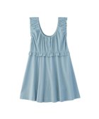 【ミルクフェド/MILKFED.】のRUFFLE GATHERED DRESS 大人の最旬トレンドファッション＆コーディネート founy(ファウニー) ファッション Fashion レディースファッション Fashion for Women ワンピース Dresses フォーマル・パーティードレス・結婚式用ドレス Elegant & Casual Dresses ガーリー Girly, Feminine Style ギャザー Gathered, Ruffled セットアップ Set-Up, Coordinated Outfit チュニック Tunic, Long Top ドレス Dress, One-Piece フリル Frill, Ruffle おすすめ Recommended / Our Picks thumbnail LtBLUE|ID: prp329100004982404 ipo3291000000037326506