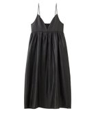 【ミルクフェド/MILKFED.】のSHINY CAMISOLE DRESS 大人の最旬トレンドファッション＆コーディネート founy(ファウニー) ファッション Fashion レディースファッション Fashion for Women ワンピース Dresses フォーマル・パーティードレス・結婚式用ドレス Elegant & Casual Dresses キャミソール Camisole, Spaghetti Strap Top シンプル Simple, Minimal デニム Denim, Jeans Material ドレス Dress, One-Piece 長袖 Long Sleeve, Full Sleeve 半袖 Short Sleeve, Half Sleeve マキシ Maxi, Full Length ロング Long, Long-Length おすすめ Recommended / Our Picks thumbnail BLACK|ID: prp329100004982406 ipo3291000000037326512