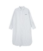 【ミルクフェド/MILKFED.】のSTRIPE BIG SHIRT DRESS 大人の最旬トレンドファッション＆コーディネート founy(ファウニー) ファッション Fashion レディースファッション Fashion for Women トップス・カットソー Cut & Sew Tops シャツ・ブラウス・オフィスカジュアル Elegant Blouses & Button-Ups ワンピース Dresses フォーマル・パーティードレス・結婚式用ドレス Elegant & Casual Dresses インナー Innerwear シャツワンピ Shirt Dress, Shirt One-Piece ソックス Socks, Hosiery ハイネック High Neck, Mock Neck バランス Balance, Style Balance ベーシック Basic, Essential マキシ Maxi, Full Length ロング Long, Long-Length おすすめ Recommended / Our Picks thumbnail WHITE|ID: prp329100004982415 ipo3291000000037326545