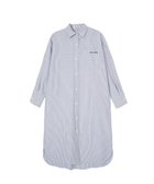 【ミルクフェド/MILKFED.】のSTRIPE BIG SHIRT DRESS 大人の最旬トレンドファッション＆コーディネート founy(ファウニー) ファッション Fashion レディースファッション Fashion for Women トップス・カットソー Cut & Sew Tops シャツ・ブラウス・オフィスカジュアル Elegant Blouses & Button-Ups ワンピース Dresses フォーマル・パーティードレス・結婚式用ドレス Elegant & Casual Dresses インナー Innerwear シャツワンピ Shirt Dress, Shirt One-Piece ソックス Socks, Hosiery ハイネック High Neck, Mock Neck バランス Balance, Style Balance ベーシック Basic, Essential マキシ Maxi, Full Length ロング Long, Long-Length おすすめ Recommended / Our Picks thumbnail BLUE|ID: prp329100004982415 ipo3291000000037326547