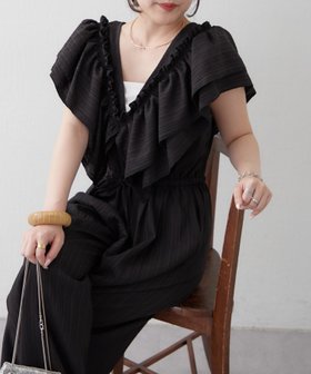 【アンドフォーエバー/RMAF】の【大人の抜け感】マルチウェイロンパース 大人の最旬トレンドファッション＆コーディネート founy(ファウニー) ファッション Fashion レディースファッション Fashion for Women ワンピース Dresses アクセサリー Fashion Accessories 秋 Autumn キャップ Cap, Baseball Cap サンダル Sandals, Summer Shoes スニーカー Sneakers, Trainers スマート Smart, Elegant ドローストリング Drawstring, Pull Cord フリル Frill, Ruffle ロンパース Romper, Jumpsuit 再入荷 Restock / Back in Stock おすすめ Recommended / Our Picks エレガント 上品 Elegant |ID:prp329100004982422