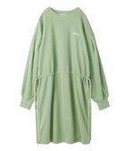 【ミルクフェド/MILKFED.】のWEST DRAWSTIRNG SWEAT DRESS 大人の最旬トレンドファッション＆コーディネート founy(ファウニー) ファッション Fashion レディースファッション Fashion for Women トップス・カットソー Cut & Sew Tops レディースパーカー・カジュアルフーディー Casual Hoodies & Sweatshirts スウェット・クルーネックトップス Sweatshirts & Crewnecks / Relaxed Fit Sweat Tops ワンピース Dresses フォーマル・パーティードレス・結婚式用ドレス Elegant & Casual Dresses ガーリー Girly, Feminine Style ジップ Zip, Zipper スニーカー Sneakers, Trainers スリット Slit, Slit Detail おすすめ Recommended / Our Picks thumbnail LtGREEN|ID: prp329100004982432 ipo3291000000037326605