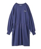 【ミルクフェド/MILKFED.】のWEST DRAWSTIRNG SWEAT DRESS 大人の最旬トレンドファッション＆コーディネート founy(ファウニー) ファッション Fashion レディースファッション Fashion for Women トップス・カットソー Cut & Sew Tops レディースパーカー・カジュアルフーディー Casual Hoodies & Sweatshirts スウェット・クルーネックトップス Sweatshirts & Crewnecks / Relaxed Fit Sweat Tops ワンピース Dresses フォーマル・パーティードレス・結婚式用ドレス Elegant & Casual Dresses ガーリー Girly, Feminine Style ジップ Zip, Zipper スニーカー Sneakers, Trainers スリット Slit, Slit Detail おすすめ Recommended / Our Picks thumbnail NAVY|ID: prp329100004982432 ipo3291000000037326606
