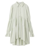 【ミルクフェド/MILKFED.】のGINGHAM CHECK TIERED DRESS LtGREEN|ID: prp329100004982436 ipo3291000000037360945
