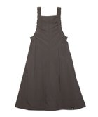 【ミルクフェド/MILKFED.】のGATHERED SHOULDER DRESS 大人の最旬トレンドファッション＆コーディネート founy(ファウニー) ファッション Fashion レディースファッション Fashion for Women ワンピース Dresses フォーマル・パーティードレス・結婚式用ドレス Elegant & Casual Dresses インナー Innerwear 秋 Autumn ギャザー Gathered, Ruffled タンク Tank Top, Sleeveless Top マキシ Maxi, Full Length ロング Long, Long-Length thumbnail CHARCOAL|ID: prp329100004982447 ipo3291000000037326660