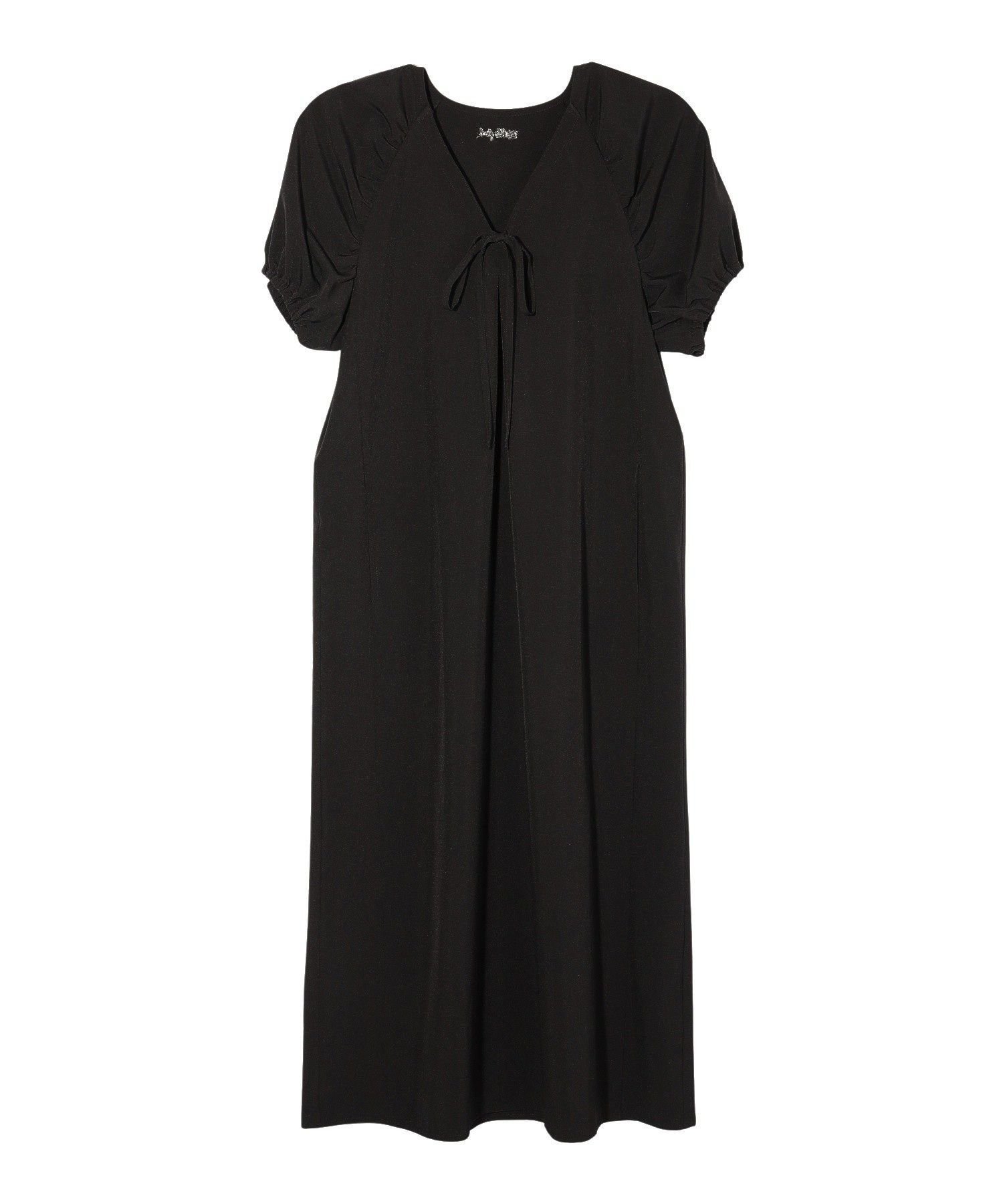 【ミルクフェド/MILKFED.】のGATHERED BALLOON SLEEVE DRESS 大人の最旬トレンドファッション＆コーディネート founy(ファウニー) 　ファッション　Fashion　レディースファッション　Fashion for Women　トップス・カットソー　Cut & Sew Tops　ワンピース　Dresses　フォーマル・パーティードレス・結婚式用ドレス　Elegant & Casual Dresses　ギャザー　Gathered, Ruffled　サングラス　Sunglasses, Shades　サンダル　Sandals, Summer Shoes　スニーカー　Sneakers, Trainers　ポケット　Pocket, Pocket Detail　マキシ　Maxi, Full Length　リゾート　Resort, Vacation Style　ロング　Long, Long-Length　楽ちん　Easy Fit, Comfortable　おすすめ　Recommended / Our Picks　 other-1|ID: prp329100004982449 ipo3291000000037326666