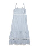 【ミルクフェド/MILKFED.】のGINGHAM CAMISOLE DRESS 大人の最旬トレンドファッション＆コーディネート founy(ファウニー) ファッション Fashion レディースファッション Fashion for Women ワンピース Dresses フォーマル・パーティードレス・結婚式用ドレス Elegant & Casual Dresses おすすめ Recommended / Our Picks カーディガン Cardigan, Knitwear キャミソール Camisole, Spaghetti Strap Top キャミワンピース Cami Dress, Slip Dress ギンガム Gingham, Gingham Fabric シンプル Simple, Minimal タンク Tank Top, Sleeveless Top チェック Check, Plaid, Tartan ポケット Pocket, Pocket Detail マキシ Maxi, Full Length リボン Ribbon, Bow レース Lace, Lace Fabric ロング Long, Long-Length thumbnail LtBLUE|ID: prp329100004982450 ipo3291000000037326672