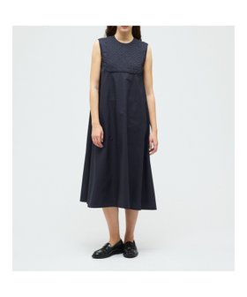 【マーコート/MARcourt】のmizuiro ind ブランディングクロスフレアワンピース 大人の最旬トレンドファッション＆コーディネート founy(ファウニー) ファッション Fashion レディースファッション Fashion for Women ワンピース Dresses カーディガン Cardigan, Knitwear シンプル Simple, Minimal ノースリーブ Sleeveless, No-Sleeve フレア Flare, Flared ポケット Pocket, Pocket Detail ロング Long, Long-Length エレガント 上品 Elegant 夏 Summer |ID:prp329100004982461