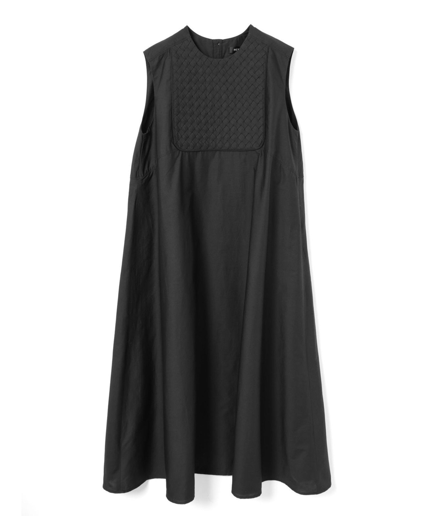 【マーコート/MARcourt】のmizuiro ind ブランディングクロスフレアワンピース インテリア・キッズ・メンズ・レディースファッション・服の通販 founy(ファウニー) 　ファッション　Fashion　レディースファッション　Fashion for Women　ワンピース　Dresses　カーディガン　Cardigan, Knitwear　シンプル　Simple, Minimal　ノースリーブ　Sleeveless, No-Sleeve　フレア　Flare, Flared　ポケット　Pocket, Pocket Detail　ロング　Long, Long-Length　エレガント 上品　Elegant　夏　Summer　ブラック|ID: prp329100004982461 ipo3291000000037326710