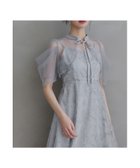 【ビーフラット/bflat】のタックスリーブボレロセットドレス 2点セット キャミワンピース 結婚式 成人式 二次会 ライトブルー|ID: prp329100004982464 ipo3291000000037361353