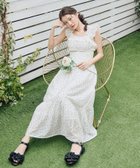 【マジェスティック レゴン/MAJESTIC LEGON】の◎ショルダーフリルキャミワンピース 大人の最旬トレンドファッション＆コーディネート founy(ファウニー) ファッション Fashion レディースファッション Fashion for Women ワンピース Dresses キャミソールワンピース Camisole Dresses カーディガン Cardigan, Knitwear サンダル Sandals, Summer Shoes シャーリング Shirring, Ruched ショルダー Shoulder, Shoulder Strap スニーカー Sneakers, Trainers ダウン Down, Puffer フィット Fit, Slim Fit フェミニン Feminine, Girly フラット Flat, Flat Shoes フリル Frill, Ruffle フレア Flare, Flared ラップ Wrap, Wrap Design ロング Long, Long-Length 再入荷 Restock / Back in Stock 夏 Summer エレガント 上品 Elegant thumbnail アイボリー|ID: prp329100004982465 ipo3291000000037326722
