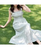 【マジェスティック レゴン/MAJESTIC LEGON】の◎ショルダーフリルキャミワンピース 大人の最旬トレンドファッション＆コーディネート founy(ファウニー) ファッション Fashion レディースファッション Fashion for Women ワンピース Dresses キャミソールワンピース Camisole Dresses カーディガン Cardigan, Knitwear サンダル Sandals, Summer Shoes シャーリング Shirring, Ruched ショルダー Shoulder, Shoulder Strap スニーカー Sneakers, Trainers ダウン Down, Puffer フィット Fit, Slim Fit フェミニン Feminine, Girly フラット Flat, Flat Shoes フリル Frill, Ruffle フレア Flare, Flared ラップ Wrap, Wrap Design ロング Long, Long-Length 再入荷 Restock / Back in Stock 夏 Summer エレガント 上品 Elegant thumbnail ミント|ID: prp329100004982465 ipo3291000000037326723