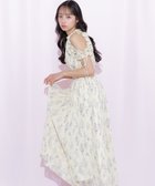 【ジルバイジルスチュアート/JILL by JILLSTUART】のプリーツフリルフラワーワンピース 大人の最旬トレンドファッション＆コーディネート founy(ファウニー) ファッション Fashion レディースファッション Fashion for Women ワンピース Dresses シアー Sheer, See-Through シャーリング Shirring, Ruched スマート Smart, Elegant フィット Fit, Slim Fit フラワー Flower, Floral フリル Frill, Ruffle プリーツ Pleats, Pleated リボン Ribbon, Bow エレガント 上品 Elegant thumbnail イエロー1|ID: prp329100004982467 ipo3291000000037326731