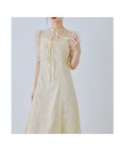 【ビーフラット/bflat】のシアーレースボレロセットドレス 2点セット キャミワンピース 結婚式 成人式 二次会 大人の最旬トレンドファッション＆コーディネート founy(ファウニー) ファッション Fashion レディースファッション Fashion for Women アウター Coat / Outerwear Collection ボレロ・ショート丈ジャケット / ドレス羽織りに Boleros & Short Jackets ワンピース Dresses フォーマル・パーティードレス・結婚式用ドレス Elegant & Casual Dresses キャミソールワンピース Camisole Dresses おすすめ Recommended / Our Picks キャミワンピース Cami Dress, Slip Dress ショート Short, Short Length パターン Pattern, Design Print フラワー Flower, Floral フレア Flare, Flared ボレロ Bolero, Short Cardigan 二次会 After Party 披露宴 Wedding Reception 結婚式 Wedding thumbnail ライトイエロー|ID: prp329100004982469 ipo3291000000037326742