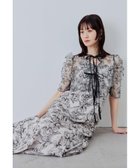 【ビーフラット/bflat】のシアーレースボレロセットドレス 2点セット キャミワンピース 結婚式 成人式 二次会 ブラック×ピンクベージュ|ID: prp329100004982469 ipo3291000000037361380