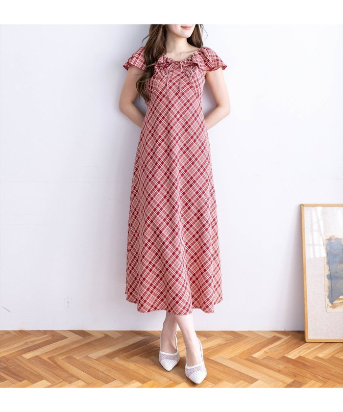 【クリア/clear】のウエストリボン付きチェック柄フリルワンピース 春夏/抜け感/通気性/旅ワンピ インテリア・キッズ・メンズ・レディースファッション・服の通販 founy(ファウニー) https://founy.com/ ファッション Fashion レディースファッション Fashion for Women ワンピース Dresses 春 Spring カーディガン Cardigan, Knitwear ガーリー Girly, Feminine Style クラシカル Classical, Vintage-Inspired シューズ Shoes, Footwear ショート Short, Short Length ジャケット Jacket, Outerwear スニーカー Sneakers, Trainers ダウン Down, Puffer チェック Check, Plaid, Tartan デコルテ Décolleté, Neckline デニム Denim, Jeans Material バレエ Ballet, Ballet Style フリル Frill, Ruffle フレア Flare, Flared ミックス Mix, Mixed Style リボン Ribbon, Bow S/S・春夏 SS, Spring/Summer, Warm Season 再入荷 Restock / Back in Stock おすすめ Recommended / Our Picks 夏 Summer 旅行 Travel エレガント 上品 Elegant |ID: prp329100004982482 ipo3291000000037326784