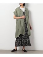 【ニコル クラブ/NICOLE CLUB】のブザムチュニックワンピース 大人の最旬トレンドファッション＆コーディネート founy(ファウニー) ファッション Fashion レディースファッション Fashion for Women ワンピース Dresses チュニック Tunic Tops & Dresses おすすめ Recommended / Our Picks シンプル Simple, Minimal チュニック Tunic, Long Top トレンド Trend, Trending Now フォルム Silhouette, Form ミックス Mix, Mixed Style リアル Real, Realistic 羽織 Haori, Light Jacket thumbnail 46カーキ|ID: prp329100004982485 ipo3291000000037326797