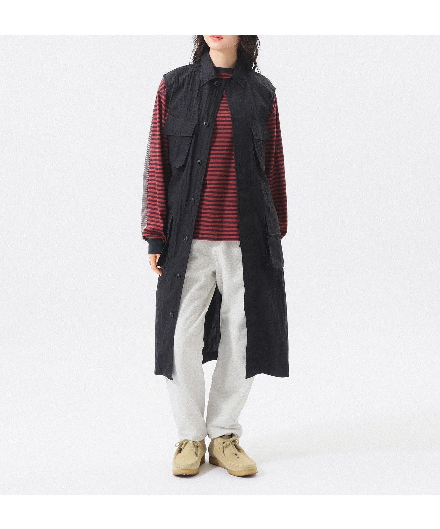 【ビームス ウイメン/BEAMS】のミリタリー ノースリーブ ワンピース インテリア・キッズ・メンズ・レディースファッション・服の通販 founy(ファウニー) 　ファッション　Fashion　レディースファッション　Fashion for Women　ワンピース　Dresses　インナー　Innerwear　スウェット / スエット　Sweatshirt, Sweatwear　ストレート　Straight, Straight Cut　タンブラー　Tumbler, Travel Mug　ノースリーブ　Sleeveless, No-Sleeve　フィット　Fit, Slim Fit　ポケット　Pocket, Pocket Detail　ミリタリー　Military, Army Style　リラックス　Relax, Relaxed Fit　ワッシャー　Washer, Crinkled Finish　夏　Summer　BLACK|ID: prp329100004982497 ipo3291000000037326841