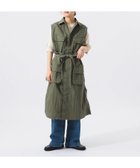 【ビームス ウイメン/BEAMS】のミリタリー ノースリーブ ワンピース 大人の最旬トレンドファッション＆コーディネート founy(ファウニー) ファッション Fashion レディースファッション Fashion for Women ワンピース Dresses インナー Innerwear スウェット / スエット Sweatshirt, Sweatwear ストレート Straight, Straight Cut タンブラー Tumbler, Travel Mug ノースリーブ Sleeveless, No-Sleeve フィット Fit, Slim Fit ポケット Pocket, Pocket Detail ミリタリー Military, Army Style リラックス Relax, Relaxed Fit ワッシャー Washer, Crinkled Finish 夏 Summer thumbnail OLIVE|ID: prp329100004982497 ipo3291000000037326842