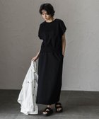 【メイソングレイ/MAYSON GREY】のカーブヘムプルオーバースカートセットアップ 大人の最旬トレンドファッション＆コーディネート founy(ファウニー) ファッション Fashion レディースファッション Fashion for Women セットアップ Matching Sets スカート・ミニ/ミディ/マキシ Skirts / Mini, Midi & Maxi Skirts 春 Spring サンダル Sandals, Summer Shoes スニーカー Sneakers, Trainers スリーブ Sleeve, Long Sleeve / Short Sleeve セットアップ Set-Up, Coordinated Outfit テレコ Ribbed, Rib Stitch バランス Balance, Style Balance パターン Pattern, Design Print フレンチ French, French Style S/S・春夏 SS, Spring/Summer, Warm Season おすすめ Recommended / Our Picks 夏 Summer 旅行 Travel 2026年 2026 2026春夏・S/S Spring/Summer 2026 SS26 thumbnail ブラック|ID: prp329100004982499 ipo3291000000037326847