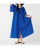 【ビームス ハート/BEAMS HEART】のINDIA フリルネック ワンピース 26SS ウォッシャブル 旅行 大人の最旬トレンドファッション＆コーディネート founy(ファウニー) ファッション Fashion レディースファッション Fashion for Women ワンピース Dresses 2026年 2026 2026春夏・S/S Spring/Summer 2026 SS26 おすすめ Recommended / Our Picks インド Indian Textile ウォッシャブル Machine Washable サンダル Sandals, Summer Shoes スリット Slit, Slit Detail タッセル Tassel, Fringe タンク Tank Top, Sleeveless Top デニム Denim, Jeans Material フリル Frill, Ruffle フレア Flare, Flared リボン Ribbon, Bow リラックス Relax, Relaxed Fit 旅行 Travel thumbnail BLUE|ID: prp329100004982501 ipo3291000000037326856