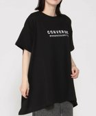 【ジーンズメイト/JEANS MATE】のCONVERSE/吸汗速乾 フレア チュニック 大人の最旬トレンドファッション＆コーディネート founy(ファウニー) ファッション Fashion レディースファッション Fashion for Women トップス・カットソー Cut & Sew Tops シューズ Shoes, Footwear シンプル Simple, Minimal チュニック Tunic, Long Top 人気 Popular, Best Seller フレア Flare, Flared ベビー Baby, Babywear リラックス Relax, Relaxed Fit 夏 Summer エレガント 上品 Elegant thumbnail ブラック|ID: prp329100004982508 ipo3291000000037326882