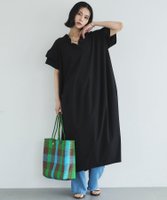 【ドゥ アルシーヴ/Doux archives】の【接触冷感/UVカット/イージーケア】コクーンワンピース 大人の最旬トレンドファッション＆コーディネート founy(ファウニー) ファッション Fashion レディースファッション Fashion for Women ワンピース Dresses シンプル Simple, Minimal |ID:prp329100004982514