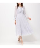 【ミッシュマッシュ/MISCH MASCH】のフロントギャザードビー小花ワンピース/MM417404 ラベンダー|ID: prp329100004982521 ipo3291000000037326926