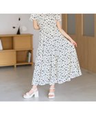 【ミッシュマッシュ/MISCH MASCH】のスクエアネックバックリボンAラインワンピース MM627408 ホワイトブラック|ID: prp329100004982524 ipo3291000000037326938