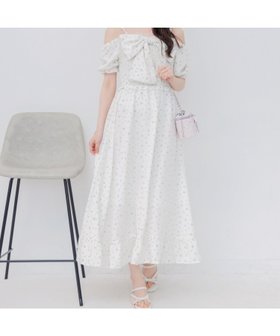 【レトロガール/RETRO GIRL】のBIGリボンロングOP 大人の最旬トレンドファッション＆コーディネート founy(ファウニー) ファッション Fashion レディースファッション Fashion for Women ワンピース Dresses おすすめ Recommended / Our Picks チェック Check, Plaid, Tartan リボン Ribbon, Bow ロング Long, Long-Length 夏 Summer 春 Spring 秋 Autumn |ID:prp329100004982537