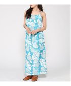 【フララニハワイ/Hula Lani Hawaii】のHula Lani Hawaii/サマー天竺 総柄 マキシOP 大人の最旬トレンドファッション＆コーディネート founy(ファウニー) ファッション Fashion レディースファッション Fashion for Women ワンピース Dresses カラフル Colorful Design キャミソール Camisole, Spaghetti Strap Top サマー Summer, Summer Style マキシ Maxi, Full Length リゾート Resort, Vacation Style リラックス Relax, Relaxed Fit thumbnail BLU|ID: prp329100004982541 ipo3291000000037327002