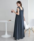 【ディスコート/Discoat】の【新色追加!/後ろ姿まで抜かりなく♪】ギャザーノースリワンピース《WEB限定》 チャコールグレー|ID: prp329100004982542 ipo3291000000037354894