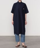 【ビショップ/Bshop】のコットンポプリン 半袖シャツワンピース SOLID WOMEN 大人の最旬トレンドファッション＆コーディネート founy(ファウニー) ファッション Fashion レディースファッション Fashion for Women ワンピース Dresses シャツワンピース / 1枚で着映えコーデ Shirt Dresses コンパクト Compact, Small Size スーピマ Supima, Premium Cotton フランス France, French ポケット Pocket, Pocket Detail 半袖 Short Sleeve, Half Sleeve モチーフ Motif, Design Theme ワーク Workwear, Utility Style エレガント 上品 Elegant thumbnail NAVY|ID: prp329100004982544 ipo3291000000037327015