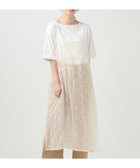 【スタディオ クリップ/studio CLIP】のフラワー刺繍キャミソールワンピース 大人の最旬トレンドファッション＆コーディネート founy(ファウニー) ファッション Fashion レディースファッション Fashion for Women ワンピース Dresses おすすめ Recommended / Our Picks キャミソール Camisole, Spaghetti Strap Top キャミワンピース Cami Dress, Slip Dress シアー Sheer, See-Through シンプル Simple, Minimal スリット Slit, Slit Detail デニム Denim, Jeans Material トレンド Trend, Trending Now フラワー Flower, Floral ワッシャー Washer, Crinkled Finish 春 Spring thumbnail オフホワイト11|ID: prp329100004982547 ipo3291000000037327024
