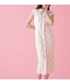 【ピンキーアンドダイアン/Pinky&Dianne】のバックマーメイドレースワンピース 大人の最旬トレンドファッション＆コーディネート founy(ファウニー) ファッション Fashion レディースファッション Fashion for Women ワンピース Dresses スタンダード Standard, Basic スタンド Stand Collar, Upright Stand ストレッチ Stretch, Stretchy Fabric ペイズリー Paisley, Ethnic Pattern ポケット Pocket, Pocket Detail マーメイド Mermaid, Fishtail Silhouette リボン Ribbon, Bow リーフ Leaf, Botanical Leaf レース Lace, Lace Fabric 無地 Plain, Solid Color thumbnail ベージュ|ID: prp329100004982553 ipo3291000000037327047
