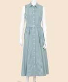 【ブルックス ブラザーズ/Brooks Brothers】のコットンポプリン ストライプ ノースリーブ シャツドレス グリーン|ID: prp329100004982560 ipo3291000000037354954