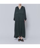 【プルミエ アロンディスモン/1er Arrondissement / MEN】の楊柳サテンプリーツワンピース Green|ID: prp329100004982562 ipo3291000000037354958