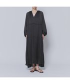 【プルミエ アロンディスモン/1er Arrondissement / MEN】の楊柳サテンプリーツワンピース Charcoal|ID: prp329100004982562 ipo3291000000037354959