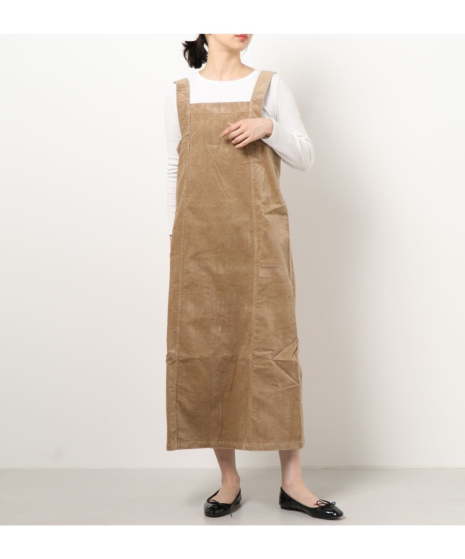 【バブ ブージュルード/Bab Bou Jeloud】のスクエアネックジャンスカ インテリア・キッズ・メンズ・レディースファッション・服の通販 founy(ファウニー) 　ファッション　Fashion　レディースファッション　Fashion for Women　シンプル　Simple, Minimal　スクエア　Square, Square Shape　ストレッチ　Stretch, Stretchy Fabric　スマート　Smart, Elegant　スリット　Slit, Slit Detail　ボックス　Boxy, Box Shape　再入荷　Restock / Back in Stock　冬　Winter / This Winter　夏　Summer　MOCHA|ID: prp329100004982564 ipo3291000000037327085