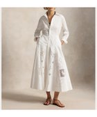 【ラルフローレン/RALPH LAUREN】のコットン アイレット シャツドレス 100ホワイト|ID: prp329100004982568 ipo3291000000037354975