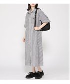 【クリフメイヤー/KRIFF MAYER】のマルチストライプシャツワンピ 大人の最旬トレンドファッション＆コーディネート founy(ファウニー) ファッション Fashion レディースファッション Fashion for Women ワンピース Dresses シャツワンピース / 1枚で着映えコーデ Shirt Dresses ガウン Gown, Robe スタンダード Standard, Basic ストライプ Stripe, Striped Pattern タンク Tank Top, Sleeveless Top デニム Denim, Jeans Material ベーシック Basic, Essential ロング Long, Long-Length ワンポイント One Point, Statement Accent 夏 Summer thumbnail BLACK|ID: prp329100004982586 ipo3291000000037327155