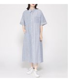 【クリフメイヤー/KRIFF MAYER】のマルチストライプシャツワンピ 大人の最旬トレンドファッション＆コーディネート founy(ファウニー) ファッション Fashion レディースファッション Fashion for Women ワンピース Dresses シャツワンピース / 1枚で着映えコーデ Shirt Dresses ガウン Gown, Robe スタンダード Standard, Basic ストライプ Stripe, Striped Pattern タンク Tank Top, Sleeveless Top デニム Denim, Jeans Material ベーシック Basic, Essential ロング Long, Long-Length ワンポイント One Point, Statement Accent 夏 Summer thumbnail NAVY|ID: prp329100004982586 ipo3291000000037327156