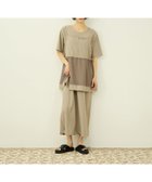 【ビッキー/VICKY】の【アンサンブル】UVカットジャージワンピース ビスチェセット 大人の最旬トレンドファッション＆コーディネート founy(ファウニー) ファッション Fashion レディースファッション Fashion for Women ワンピース Dresses アクセサリー Fashion Accessories アンサンブル Ensemble Set 春 Spring 吸水 Absorbent, Quick-Dry シンプル Simple, Minimal ポケット Pocket, Pocket Detail 無地 Plain, Solid Color S/S・春夏 SS, Spring/Summer, Warm Season 夏 Summer 旅行 Travel エレガント 上品 Elegant 2026年 2026 2026春夏・S/S Spring/Summer 2026 SS26 thumbnail ベージュ|ID: prp329100004982590 ipo3291000000037327168